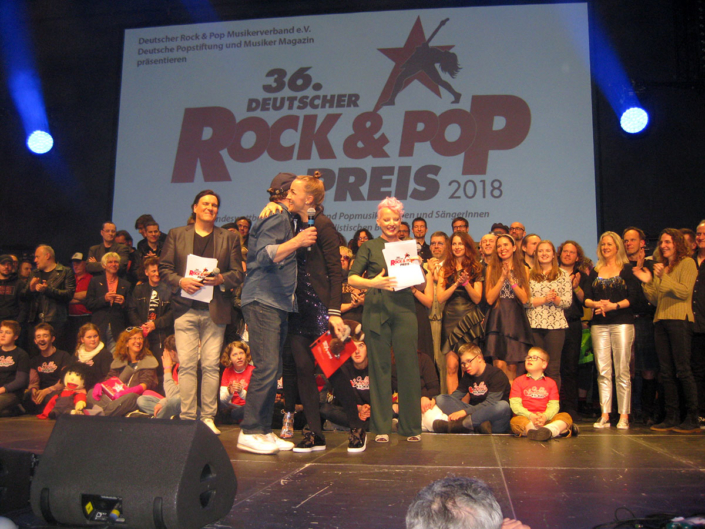 Ingrid Hofer Teddy Eddy Deutscher Rock & Pop Preis 2018