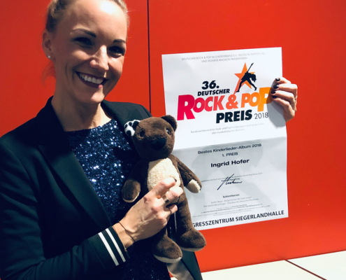 Ingrid Hofer Teddy Eddy Deutscher Rock & Pop Preis 2018