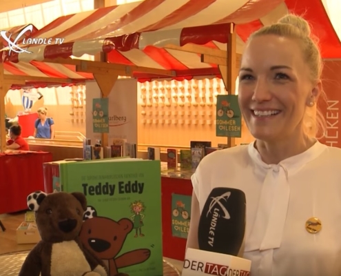 Ländle TV - Buch am Bach Teddy Eddy 25.06.2019 Ingrid Hofer