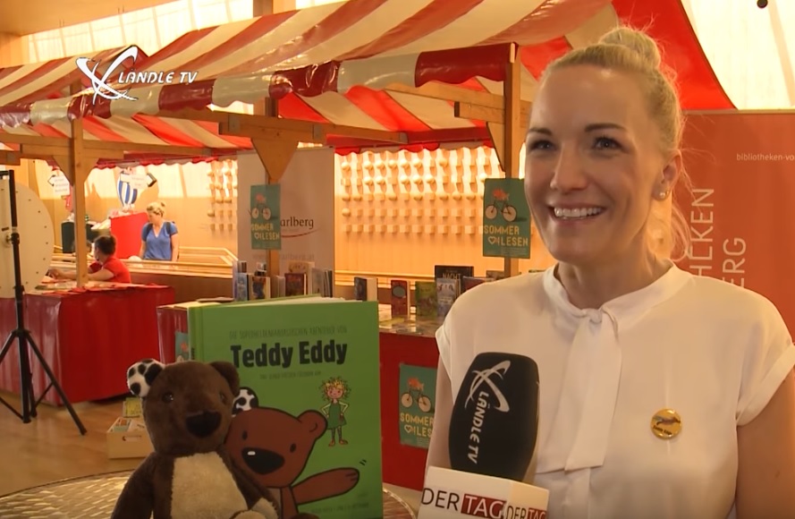 Ländle TV - Buch am Bach Teddy Eddy 25.06.2019 Ingrid Hofer