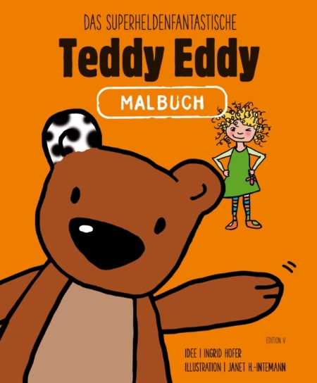 Teddy Eddy Malbuch von Ingrid Hofer
