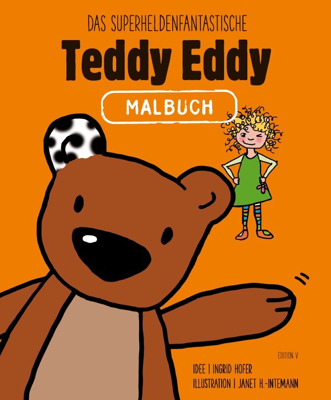 Malbuch Teddy Eddy von Ingrid Hofer