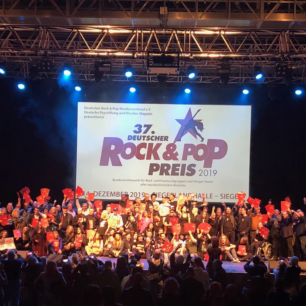 Deutscher Rock & Pop Preis 2019 Teddy Eddy