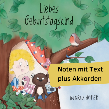 Liebes Geburtstagskind_Ingrid Hofer_Cover Notenblatt
