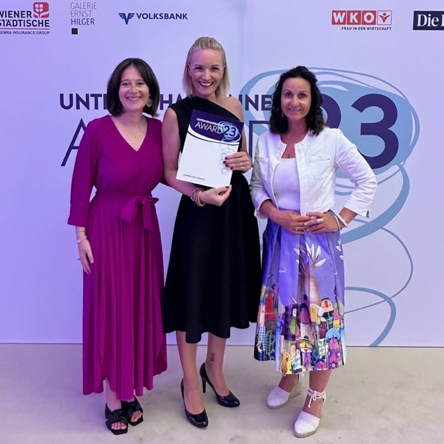 Unternehmerinnen Award Ingrid Hofer