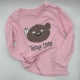 Teddy Eddy T Shirt Cotton Pink langarm