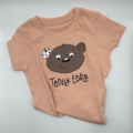Teddy Eddy T Shirt Fraiche Peche kurzarm