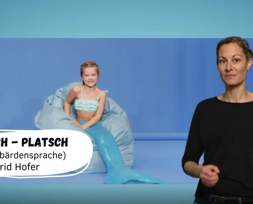 Nixe sitzt auf einem Kissen.
