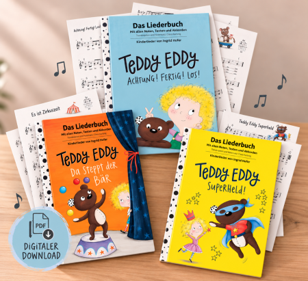 teddy eddy bundle liederbuecher ingrid hofer