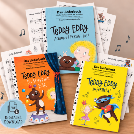 teddy eddy bundle liederbuecher ingrid hofer