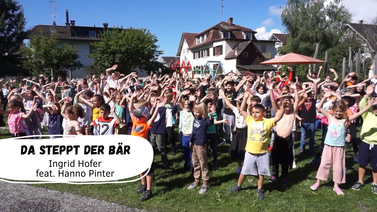 Video Kinderlied Da steppt der Bär
