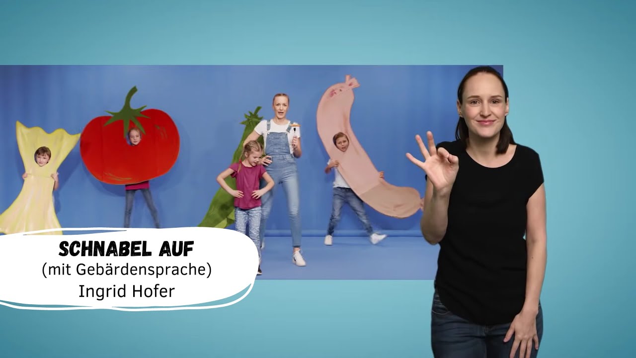 Video Kinderlied Schnabel auf