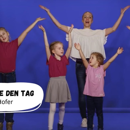 Video Kinderlied Ich begrüße den Tag