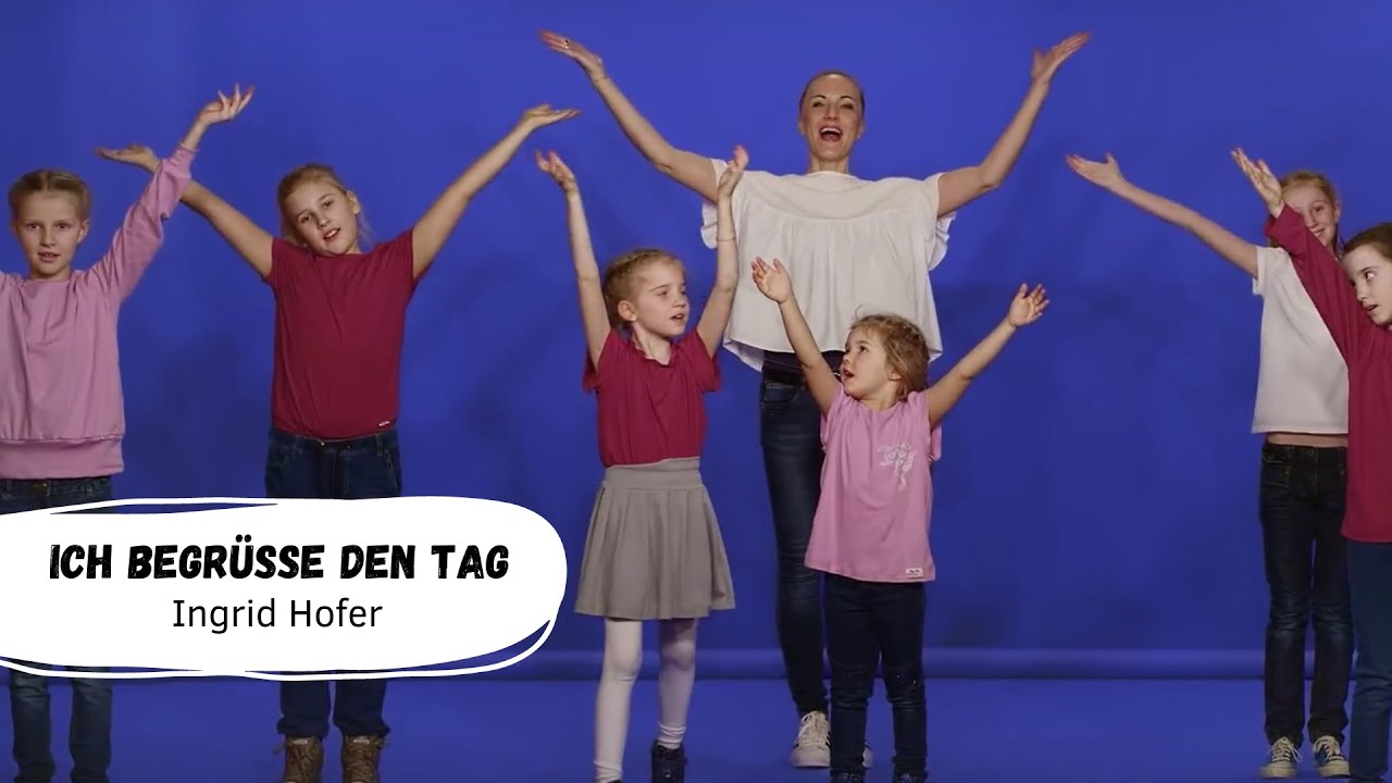 Video Kinderlied Ich begrüße den Tag